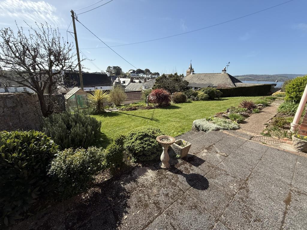 View of the garden