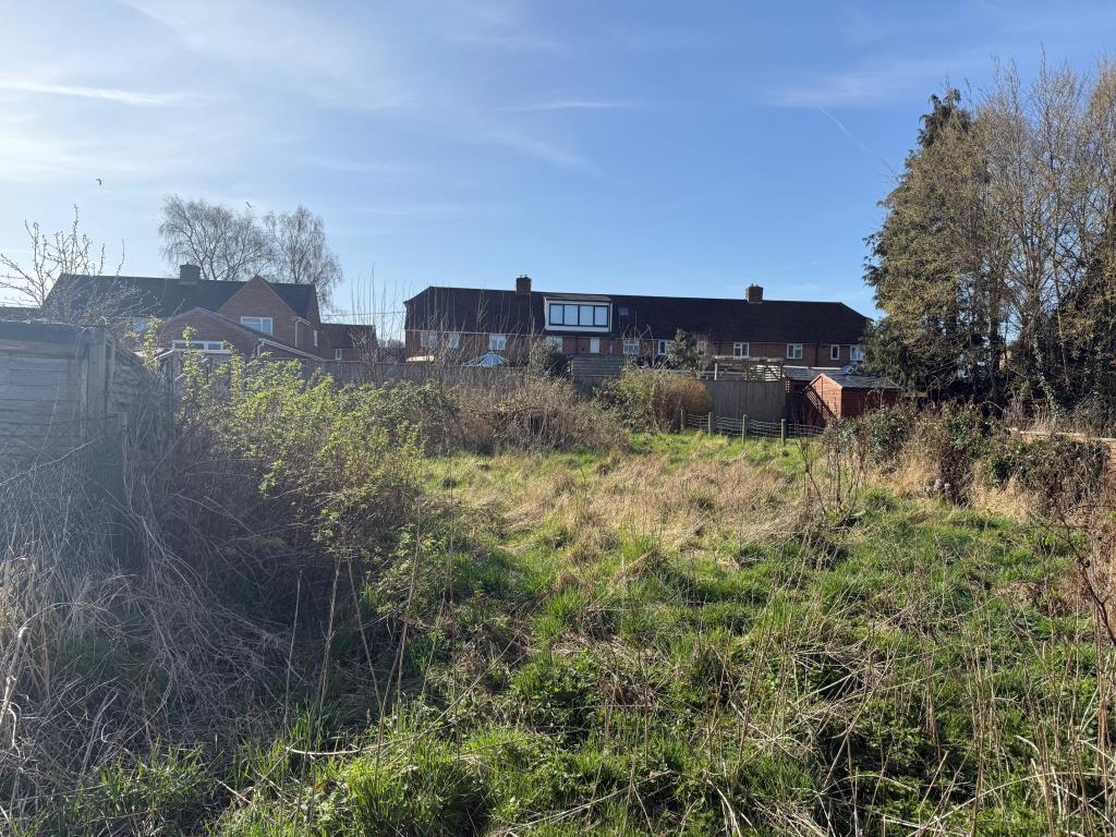 Rear of the garden with consent for new dwelling