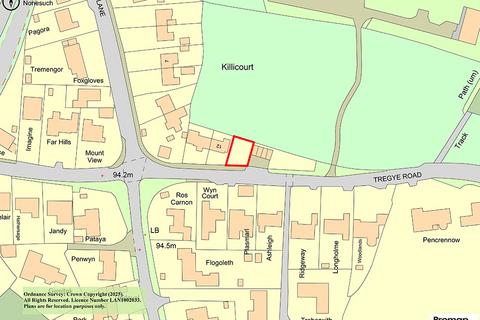 Land for sale, Land Adj. 12 Killicourt, Carnon Downs, Truro, Cornwall