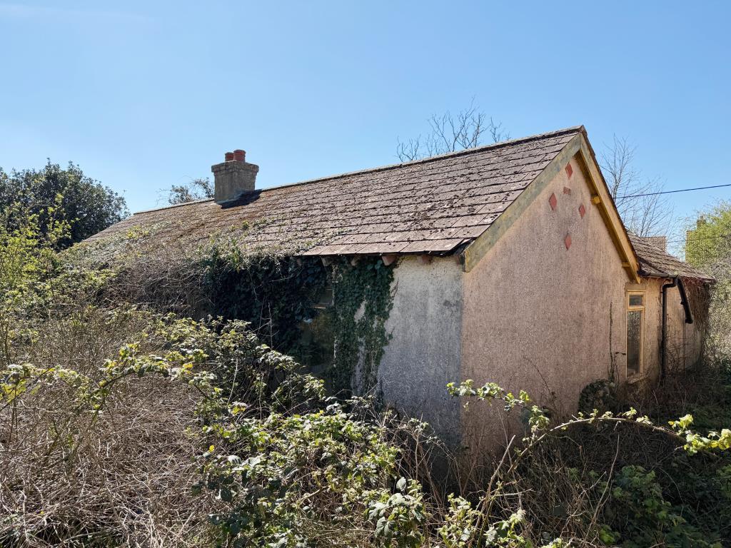 Rear of property