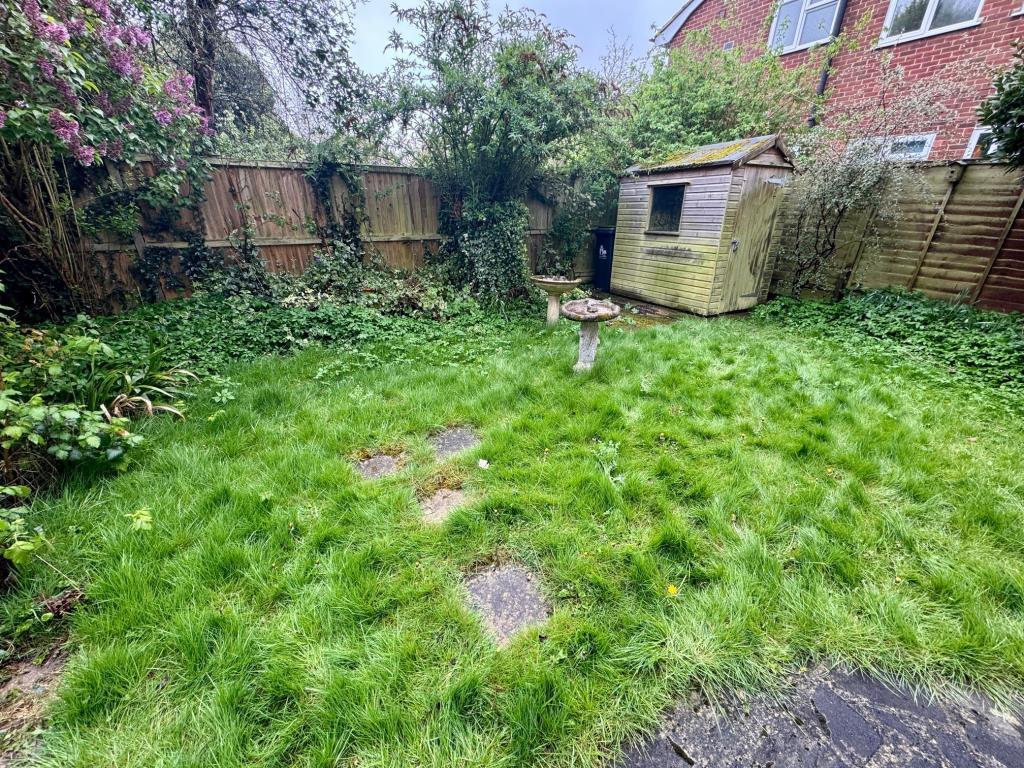 Rear garden