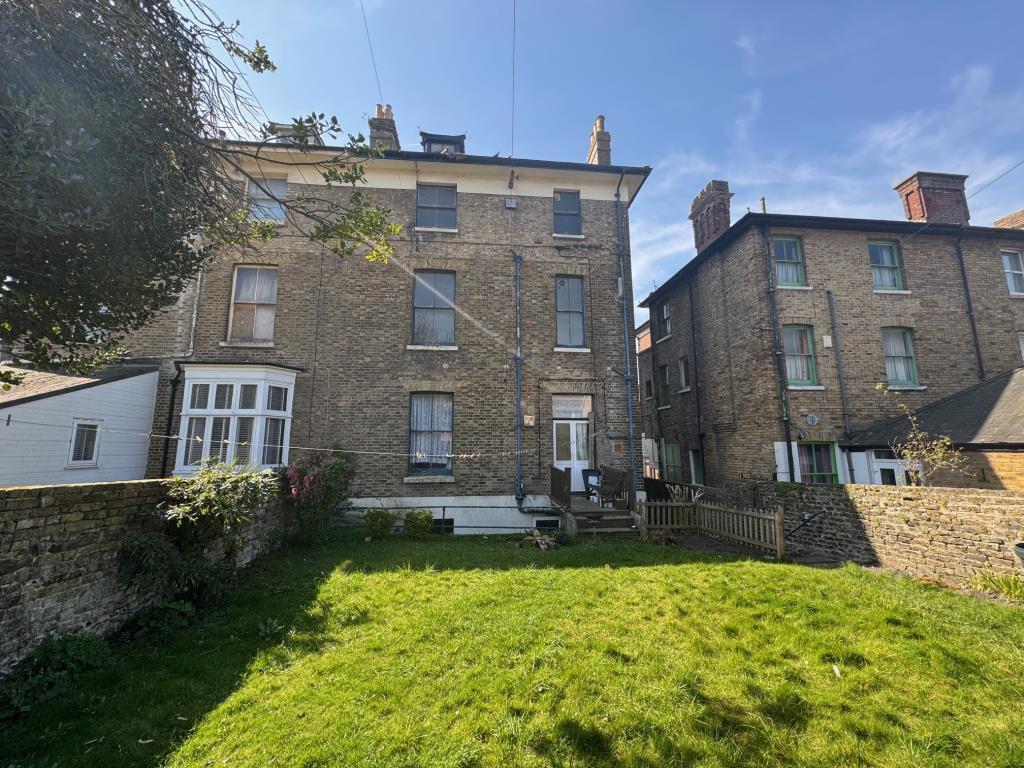 Rear of property