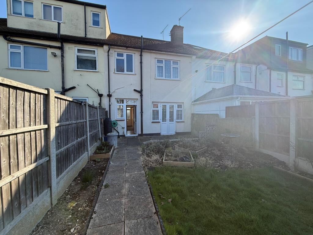 Rear aspect of property