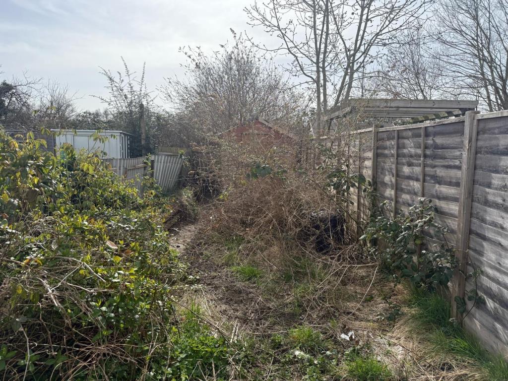 Rear garden