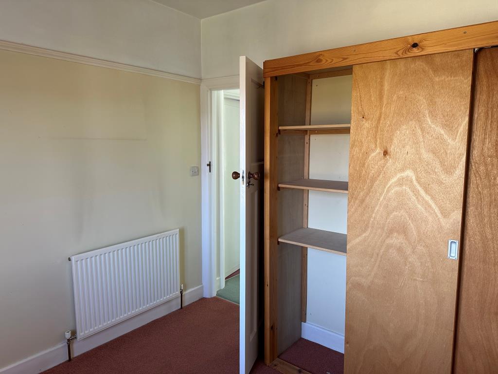 First floor bedroom 3 with built in storage