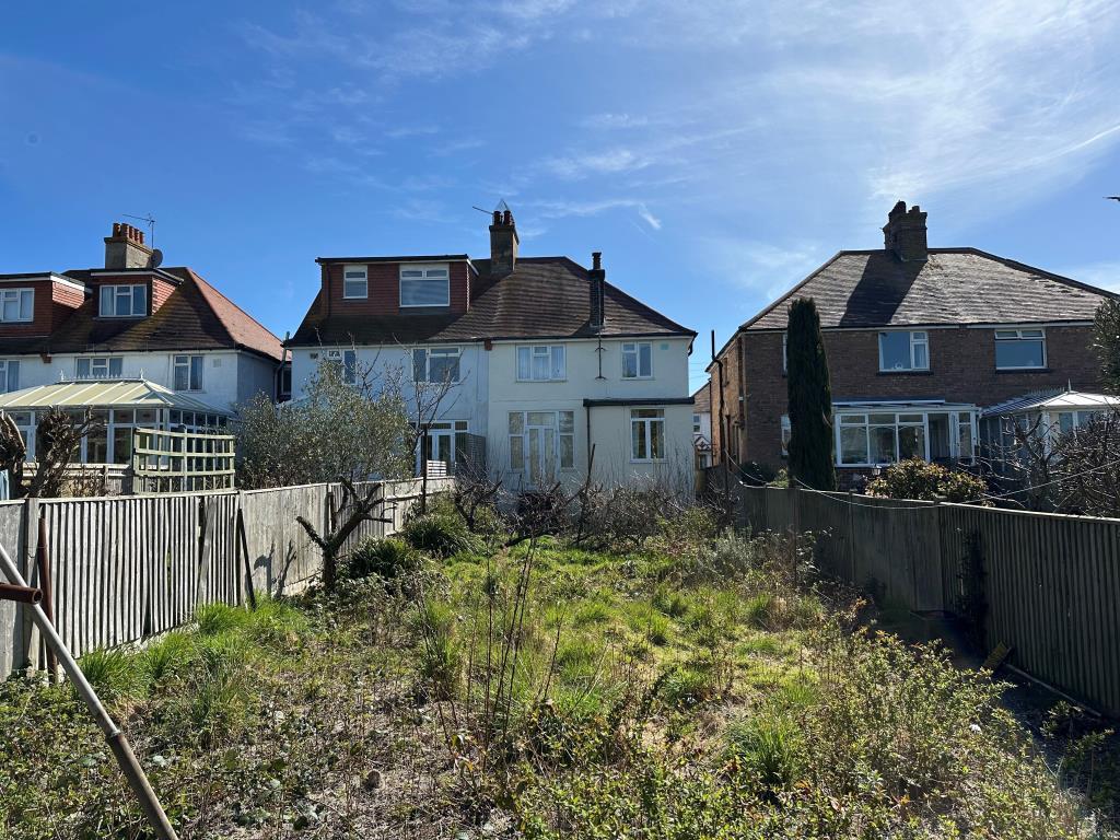 External of semi detached property from the back g