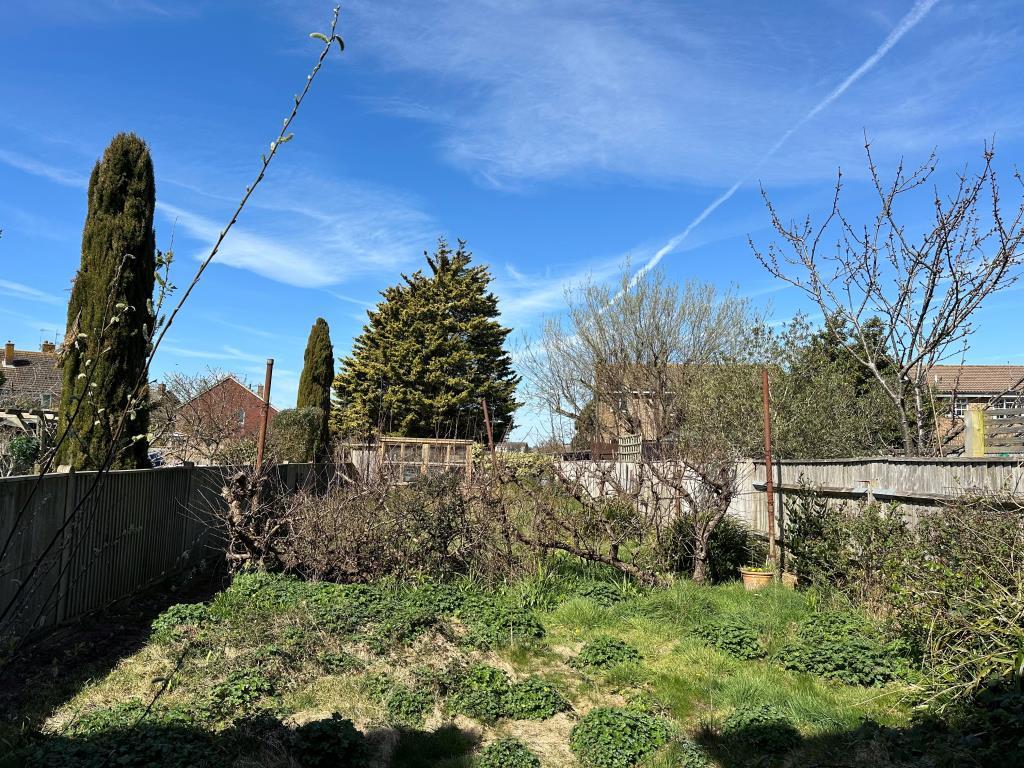 Garden located to the rear of the property