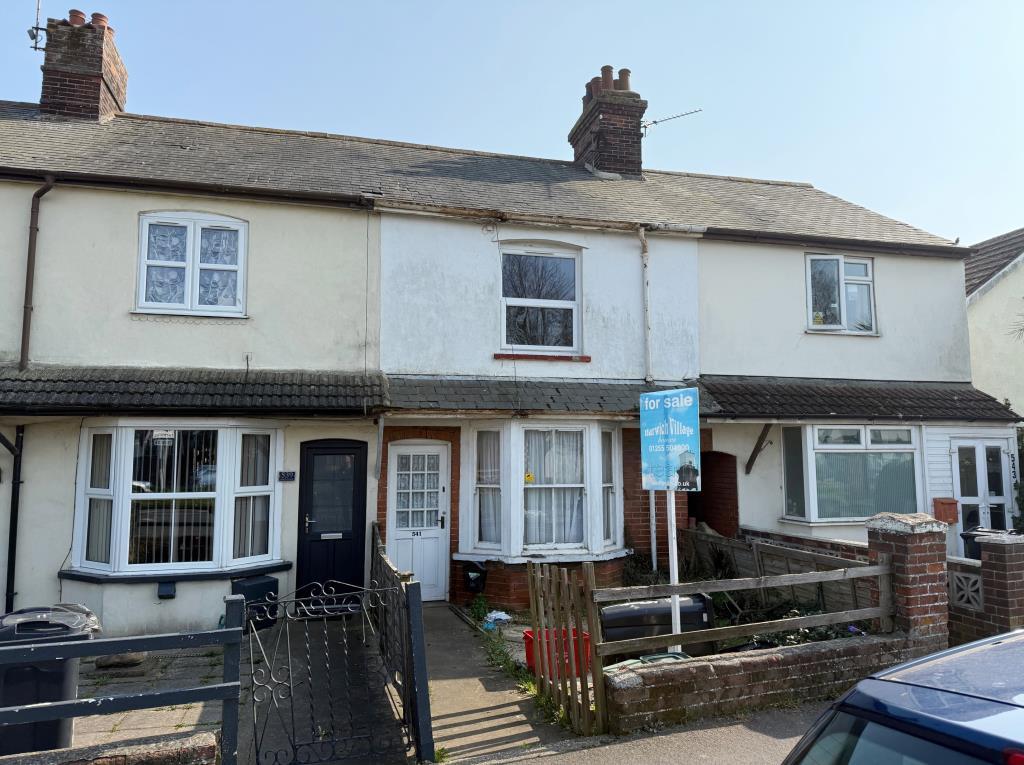 Front view of 541 Main Road a three bedroom mid te