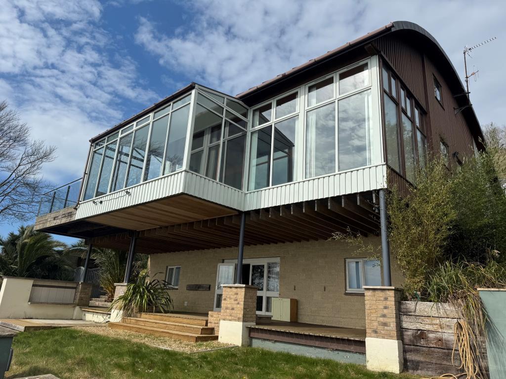 A View of the House from the Seaward Side