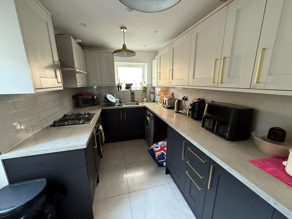 Kitchen with access to garden