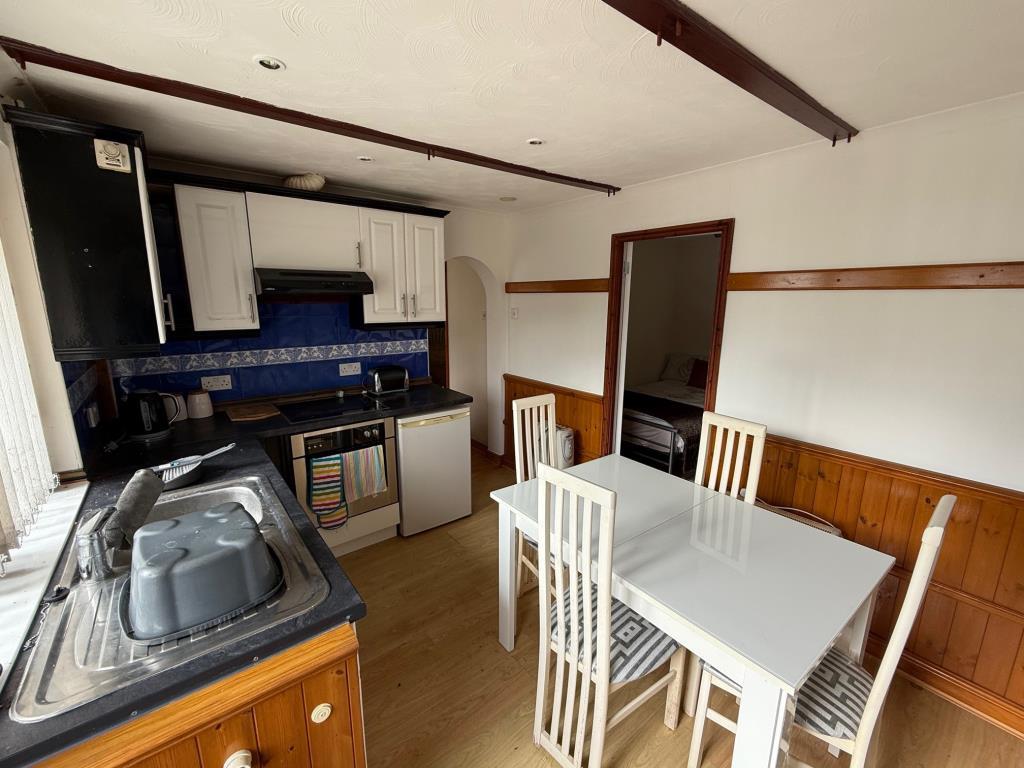 Kitchen dining area in need of refurbishment