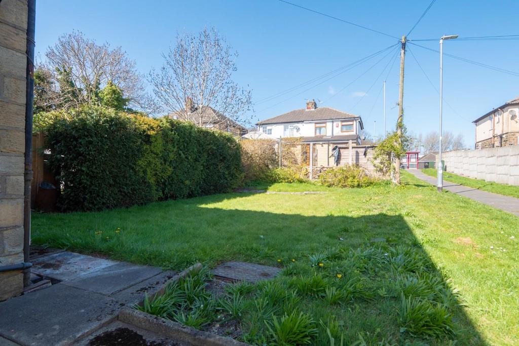 Rear garden