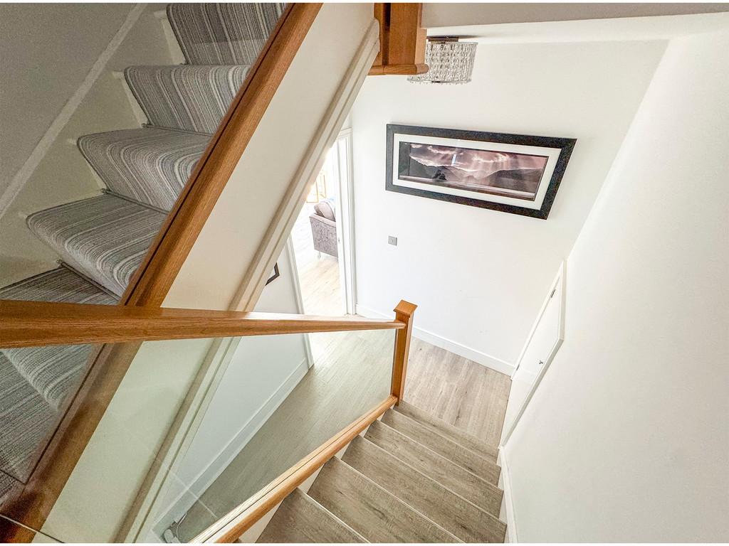 Stairs to lower level