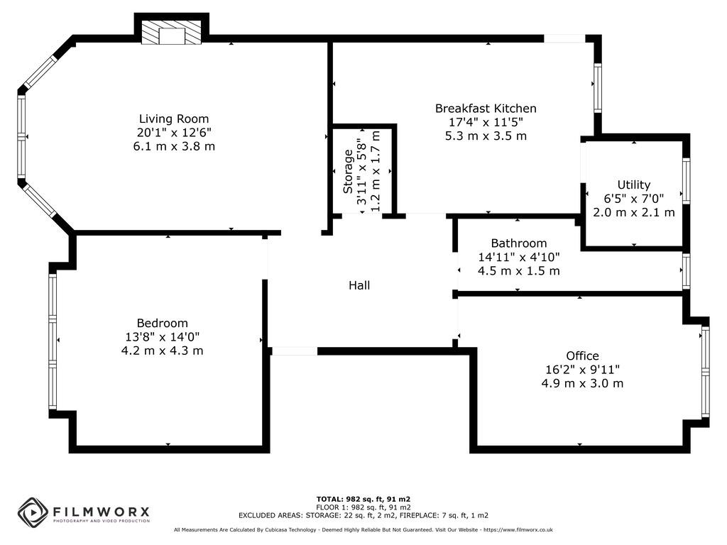 Floorplan - IVY Property - Flat 3.2, 7 Naseby Aven