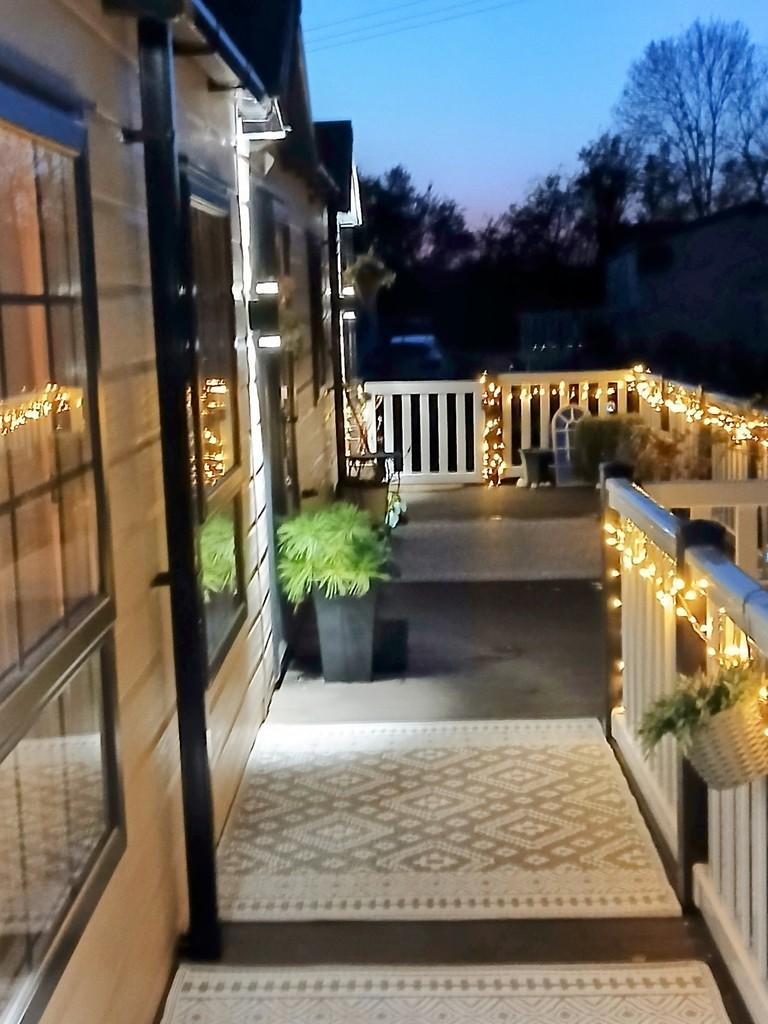Vendors Front decking from seating area