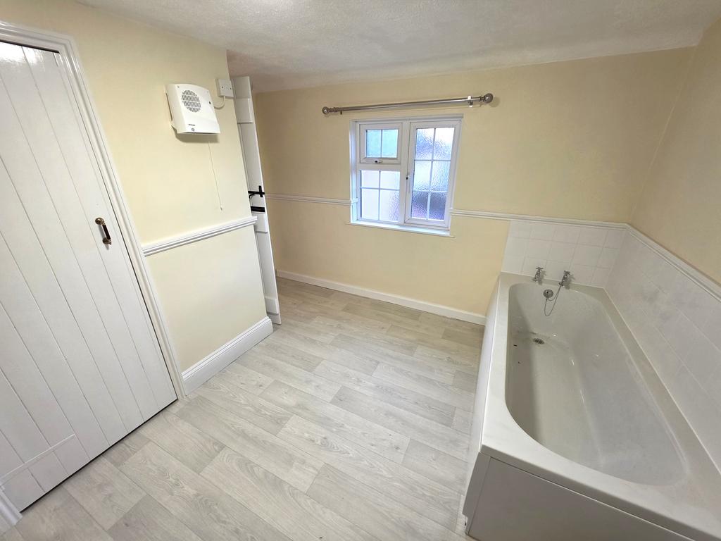Bathroom towards window