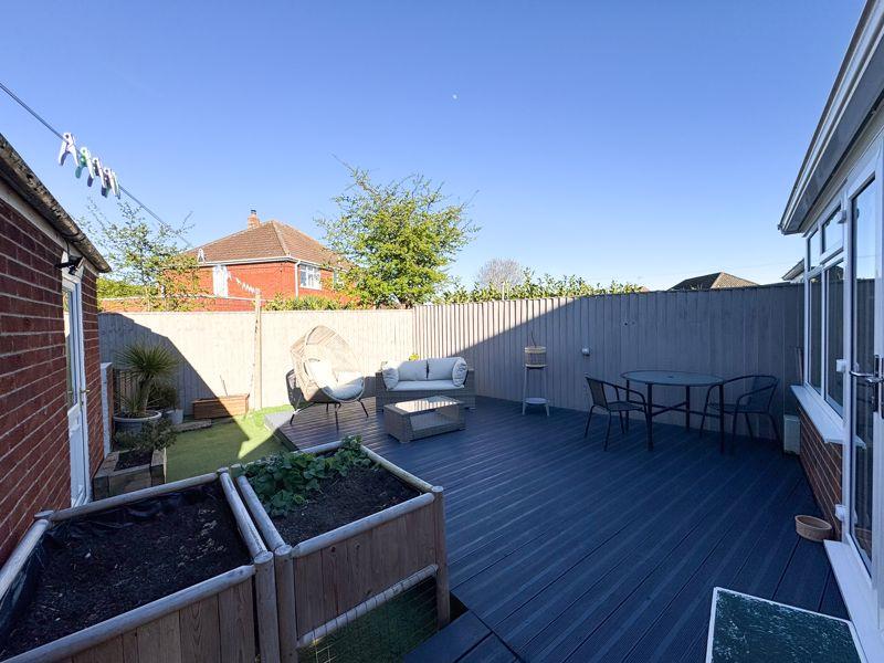 Rear garden