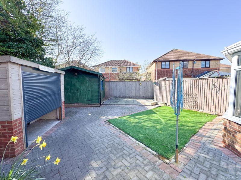 Rear garden view 2