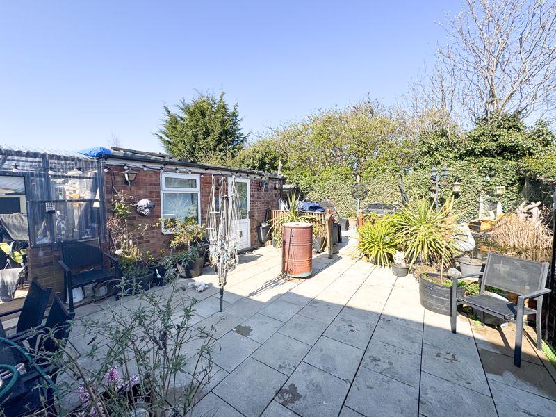 Rear garden