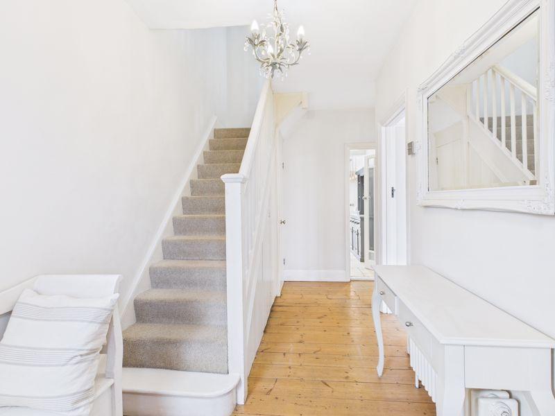 Stairs to first...