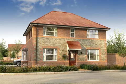 4 bedroom detached house for sale, Plot 178, The Dawlish at Bloor Homes On the 18th, Monterey Gardens RG23