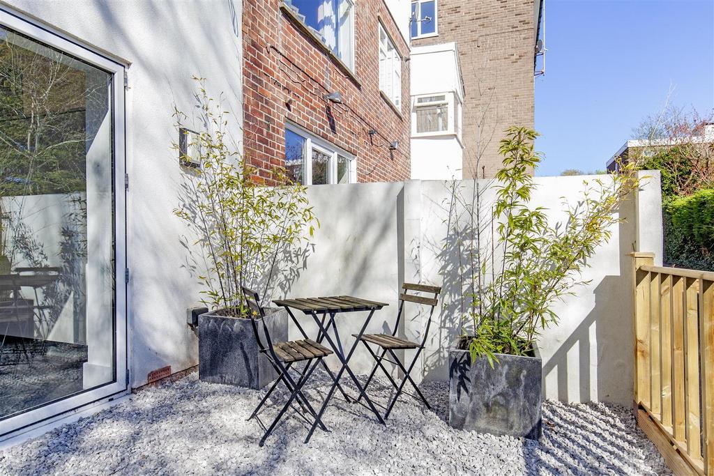 Rear terrace