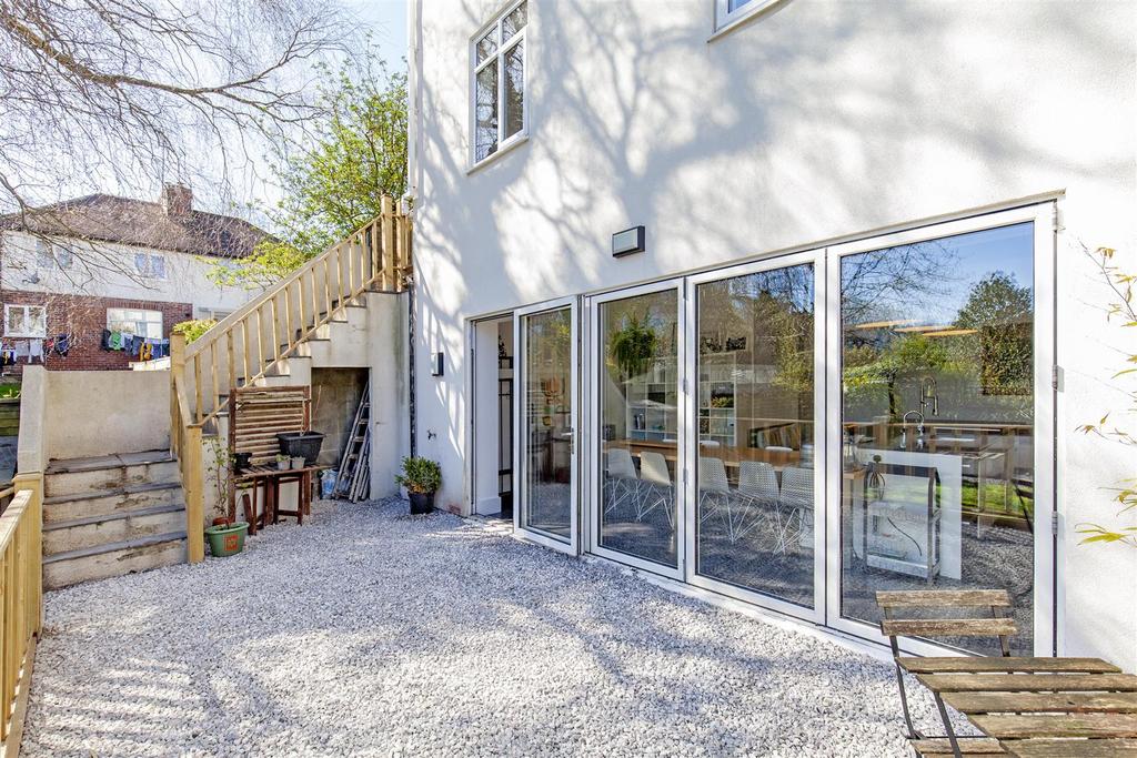 Rear terrace
