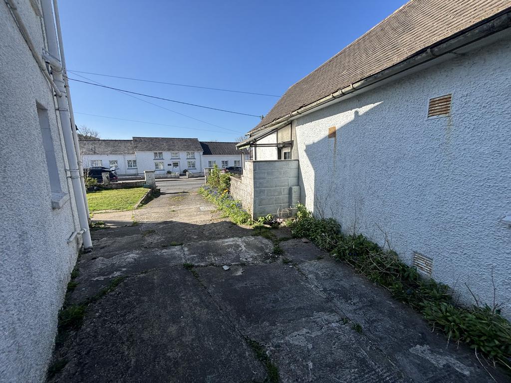 Parking and driveway