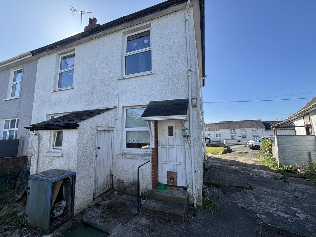 Rear of property
