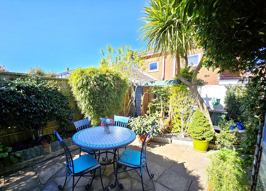 Rear garden