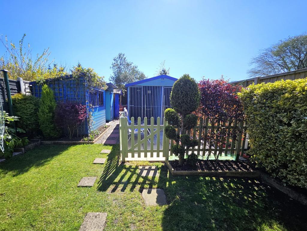 Rear garden