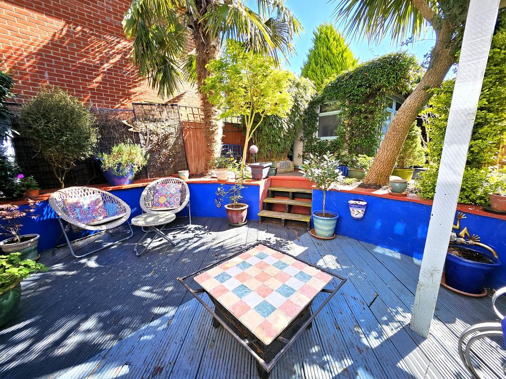 Rear garden