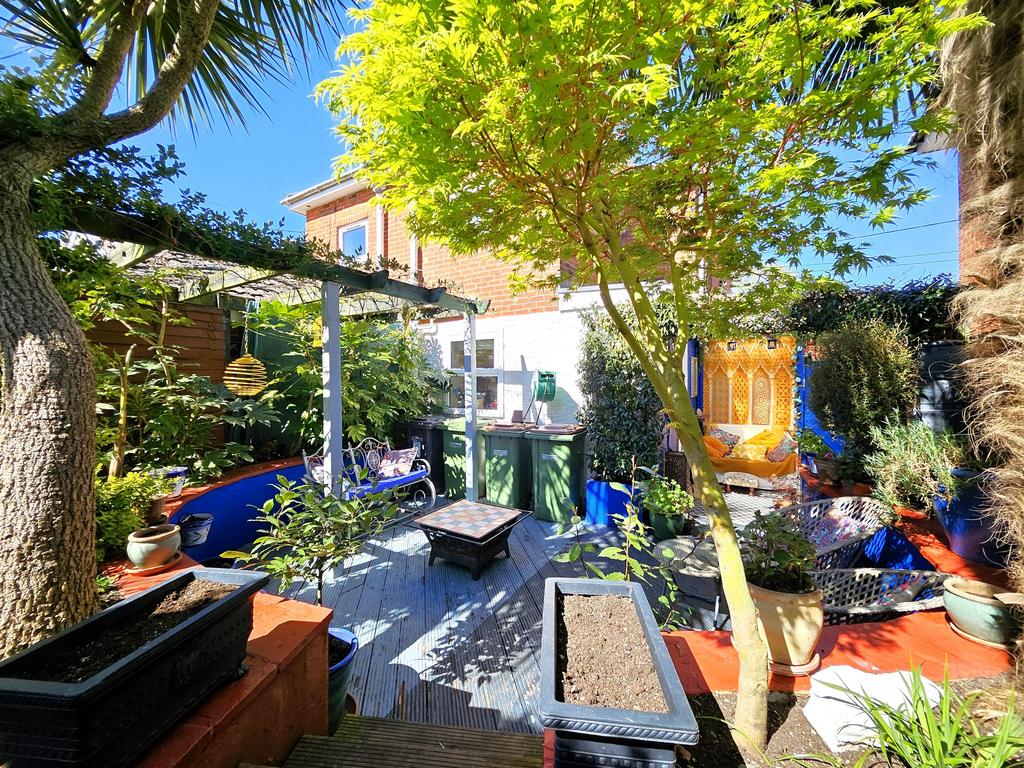 Rear garden