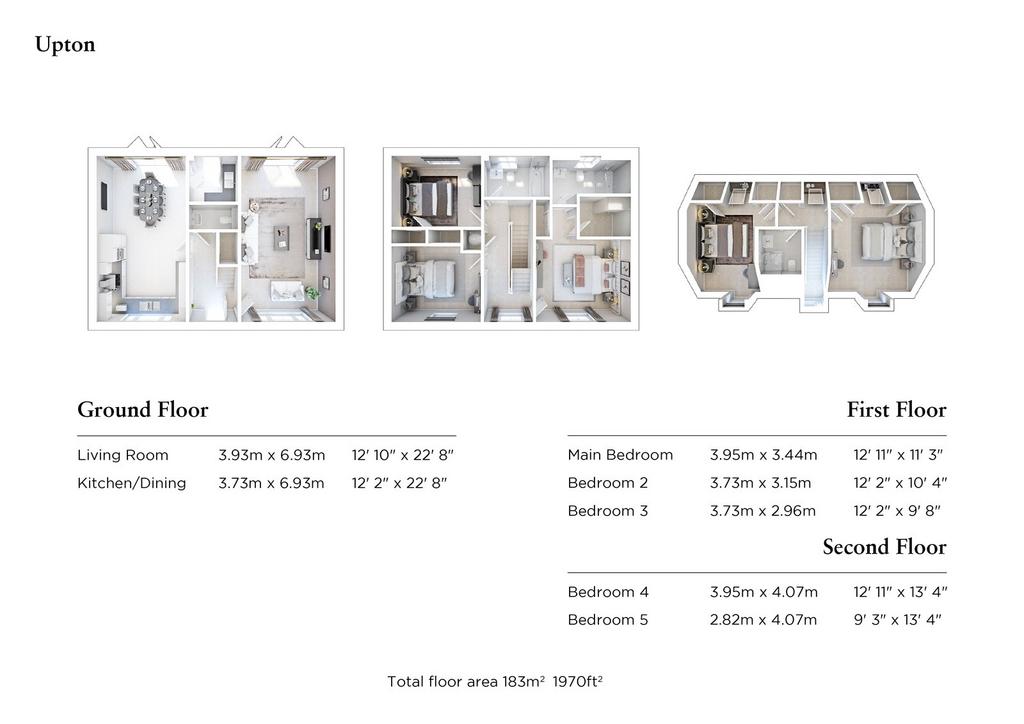 Upton Floorplan