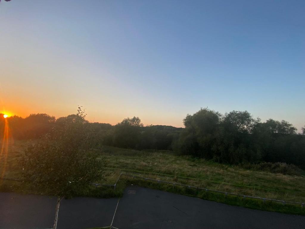 Outside