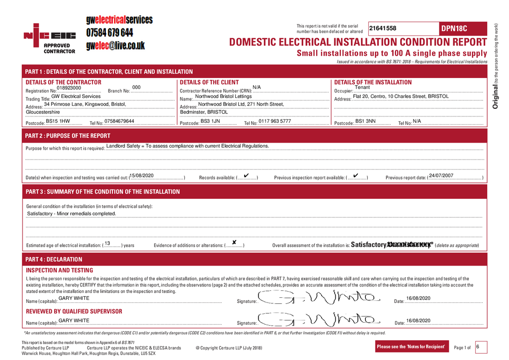 EPC Certificate