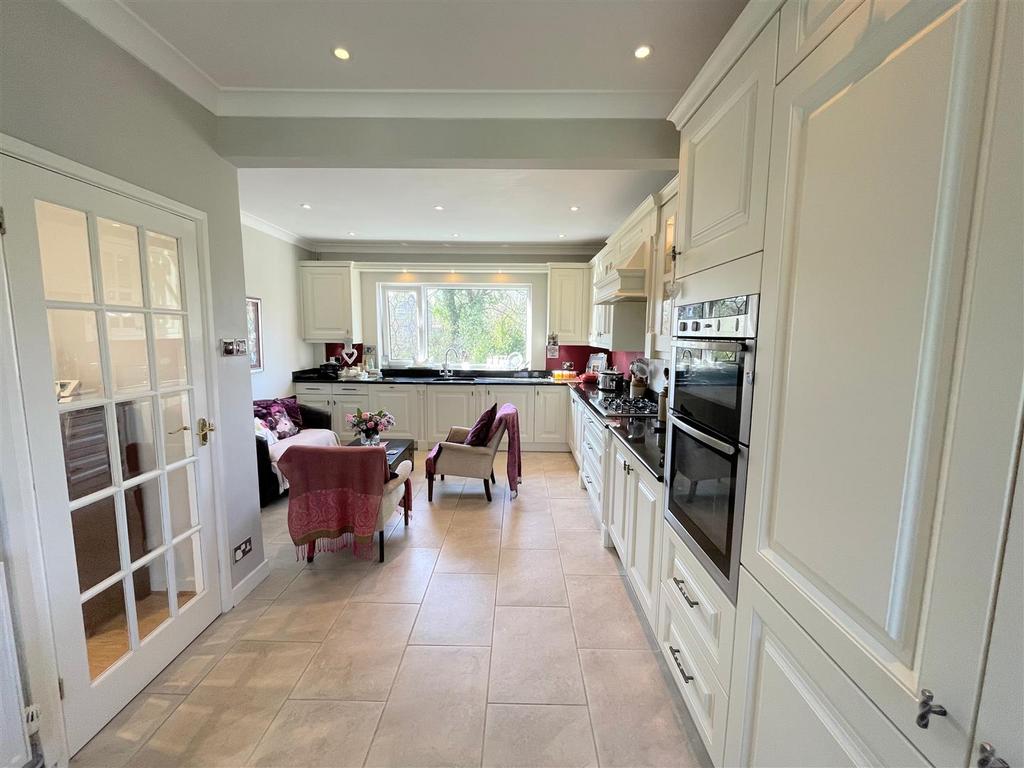 Full view of kitchen