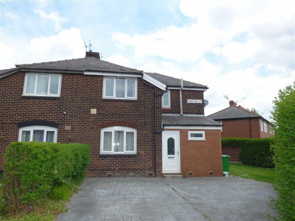 Plant Hill Road, Blackley, Manchester, M9 3 bed semidetached house £