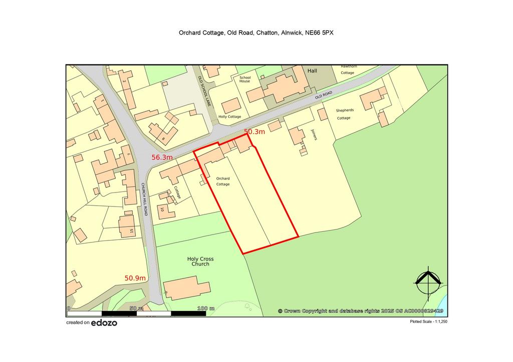 Orchard Cottages Site Plan