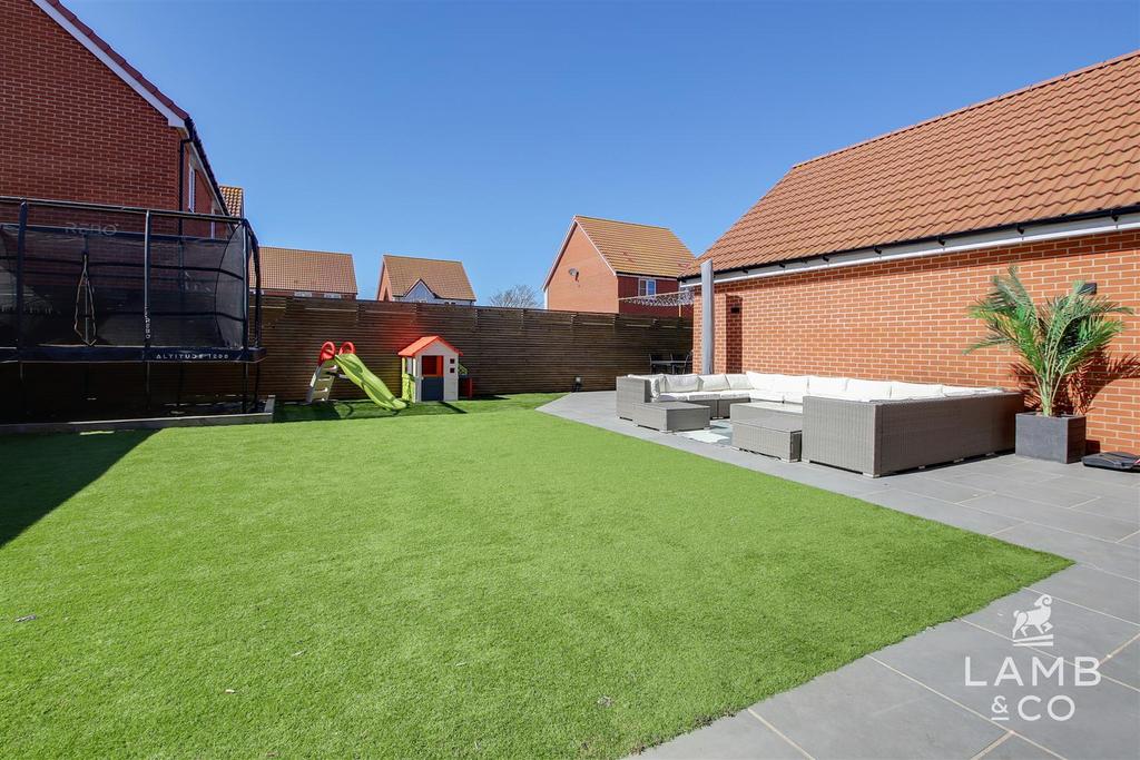 Rear garden