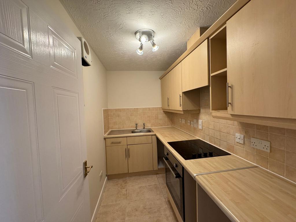 Galley style kitchen