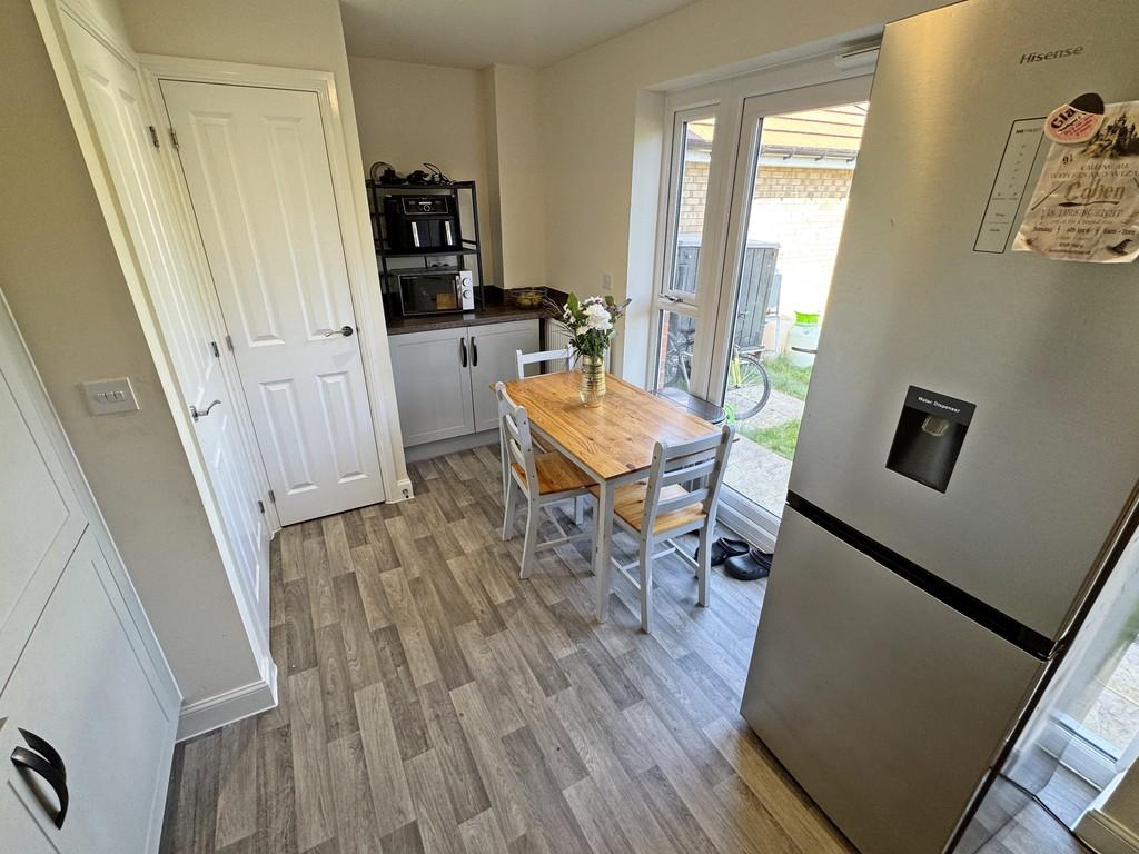 Kitchen to dining area