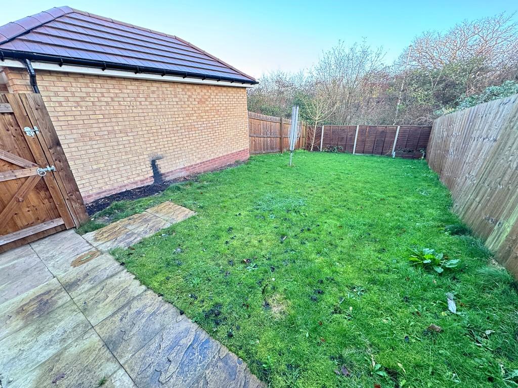 Rear garden