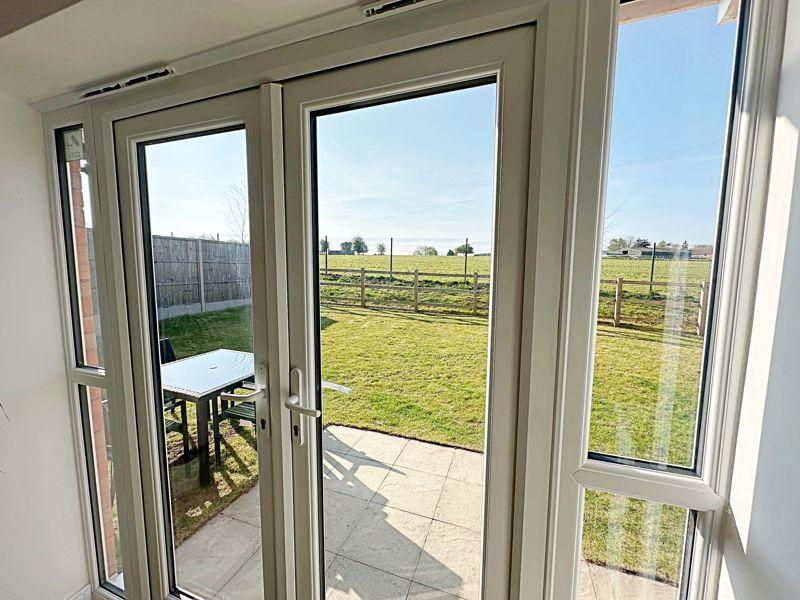View from kitchen
