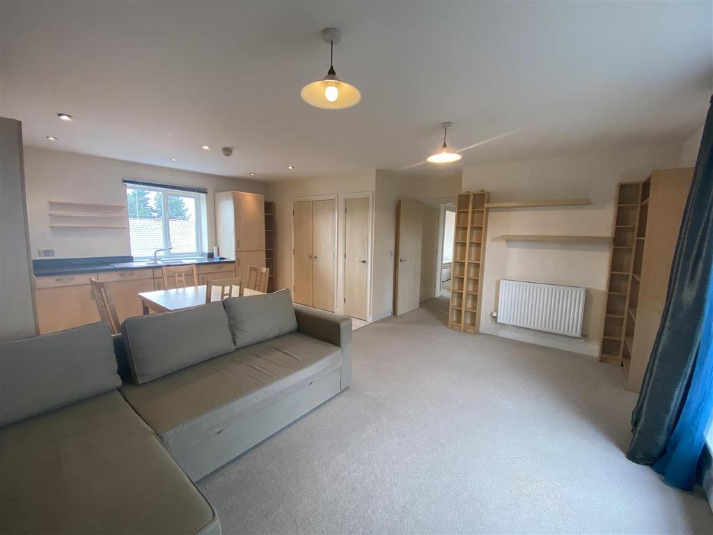 Open plan living dining kitchen