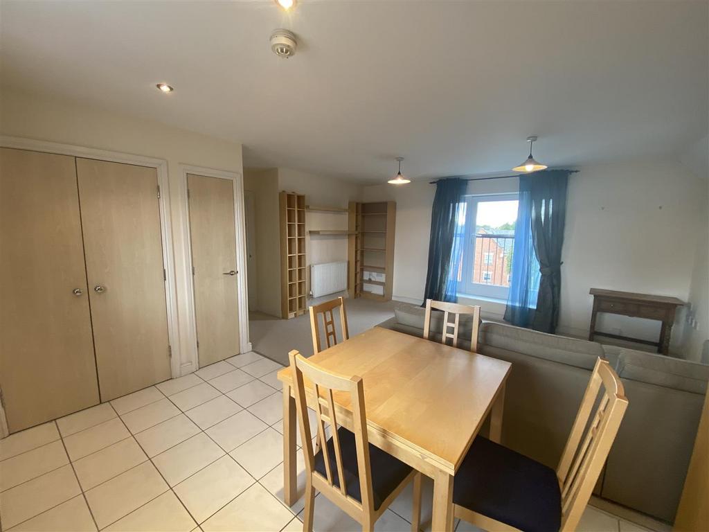 Open plan living dining kitchen