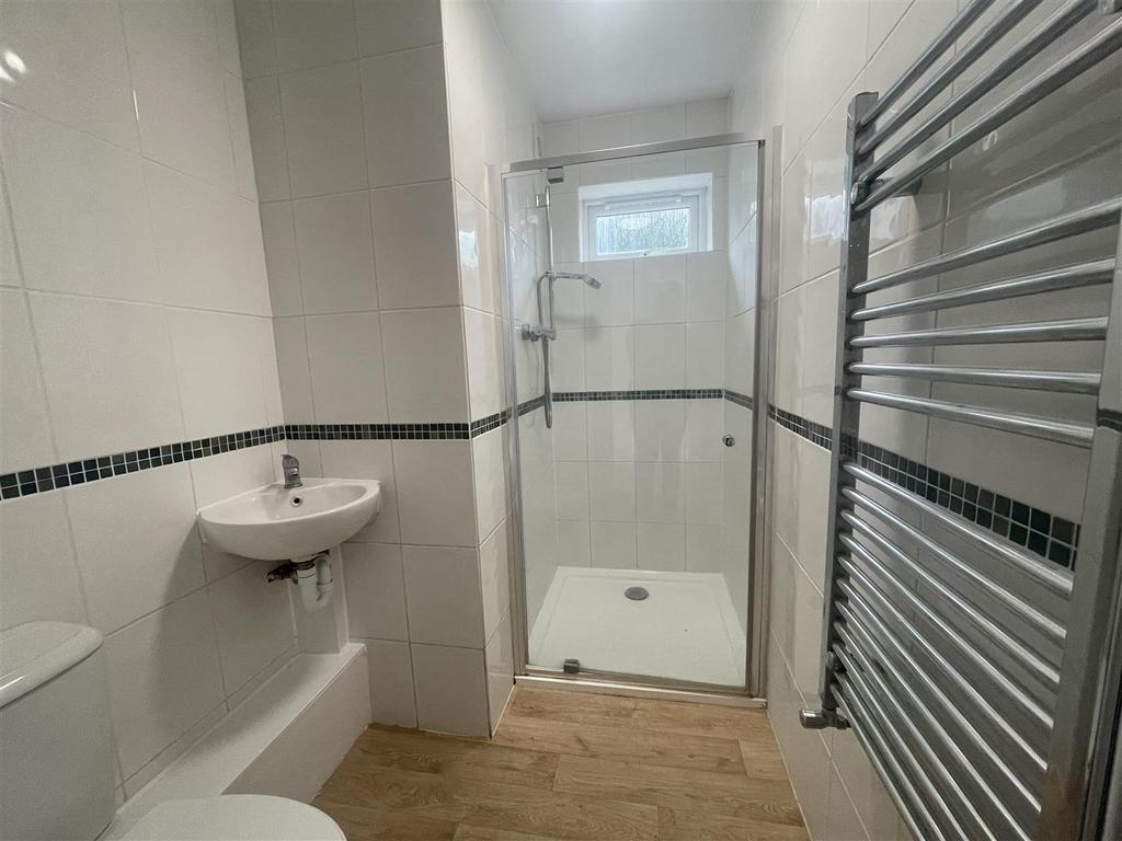 Downstairs shower room