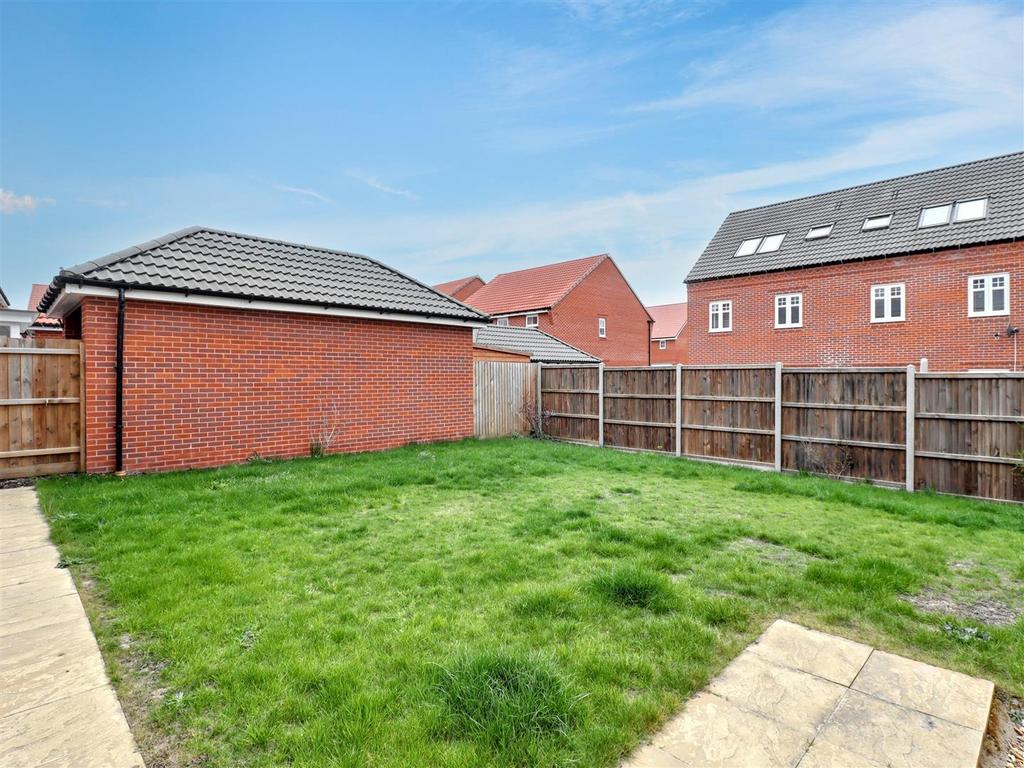Rear garden