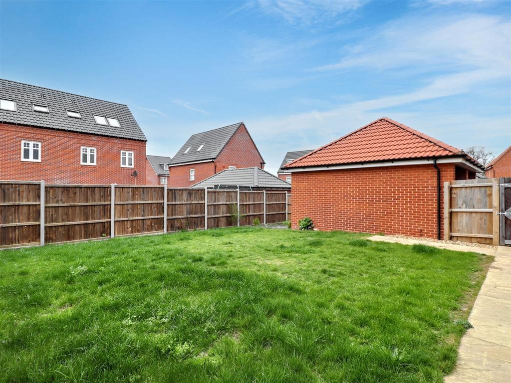 Rear garden
