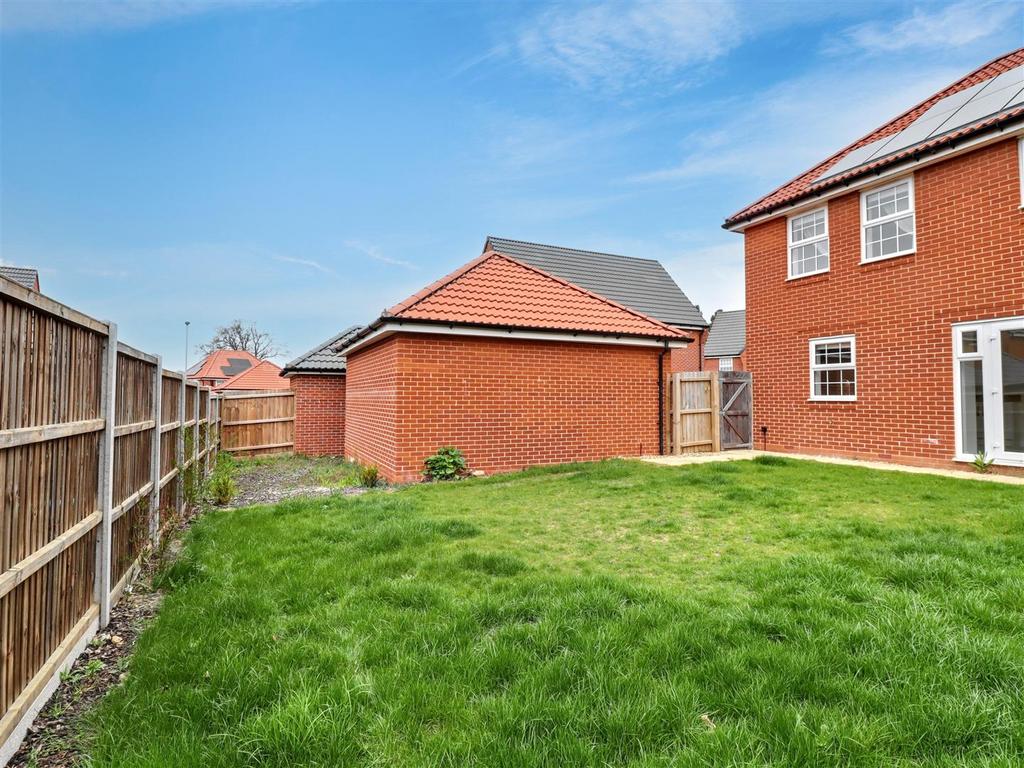 Rear garden